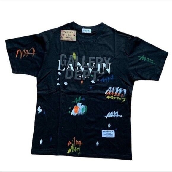 Lanvin | Shirts | Lanvin X Gallery Dept Painted Tshirt Black